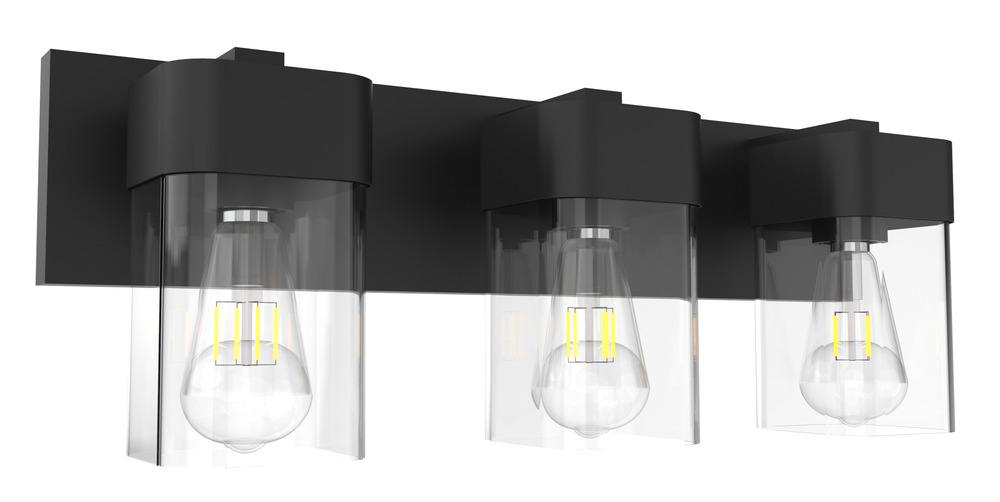Vanity Lights Black