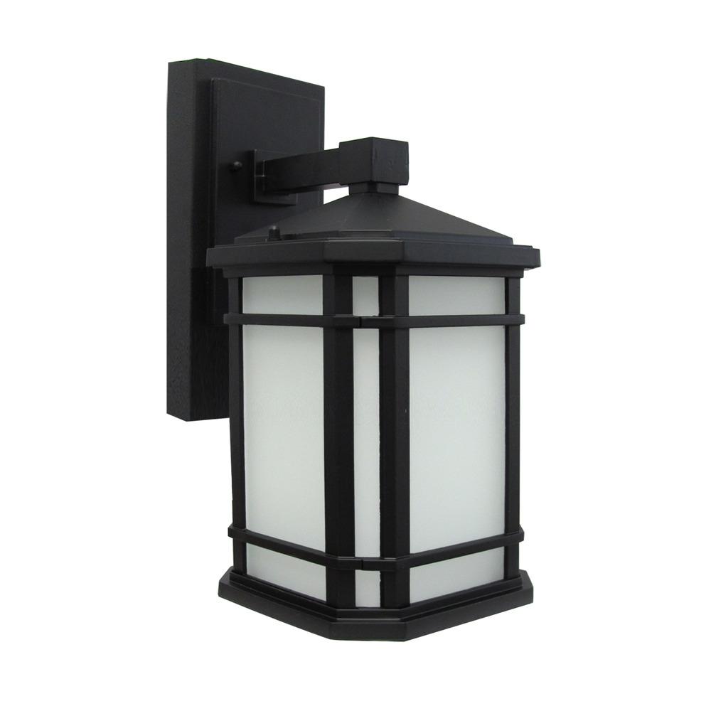 Avista Elm Outdoor Wall Sconce 11" Black