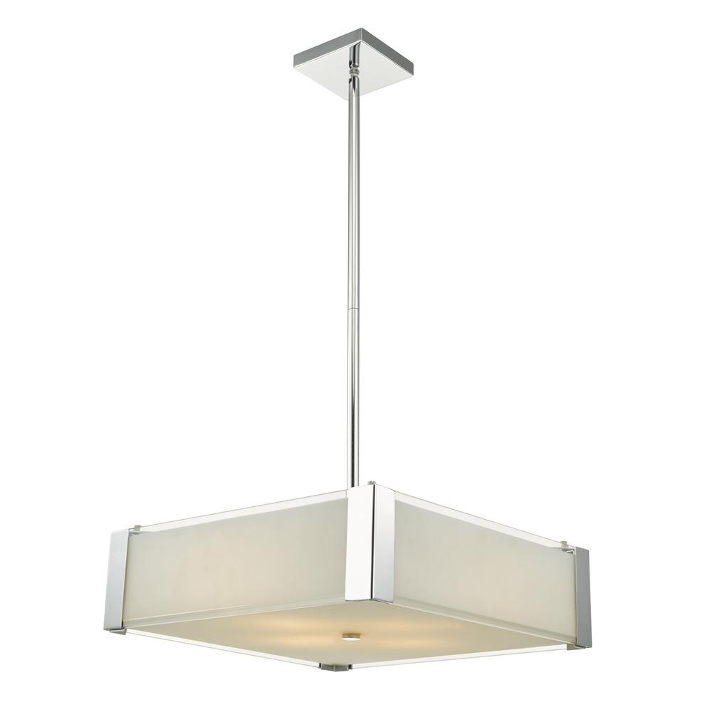 Avista Urban Pendent Square 4-Light Chrome