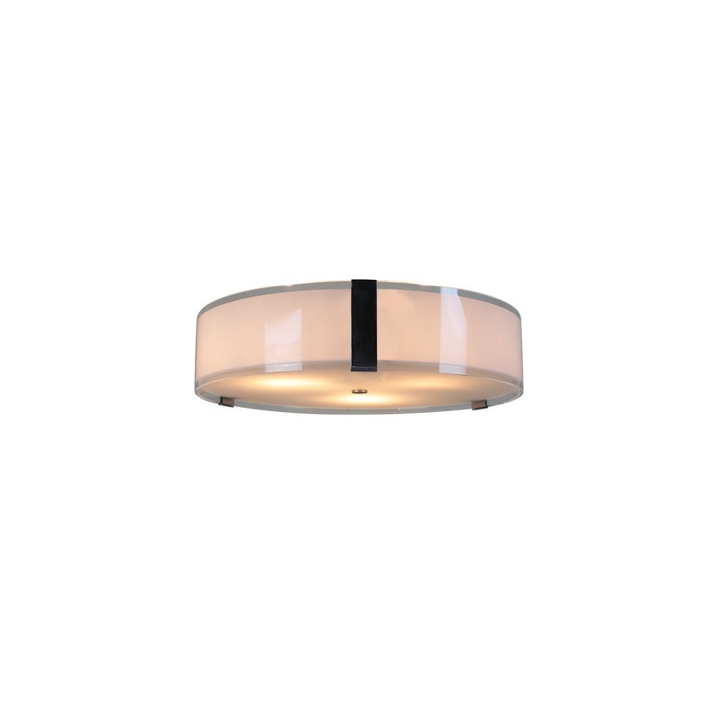 Avista Urban Flush Mount 3-Light Chrome