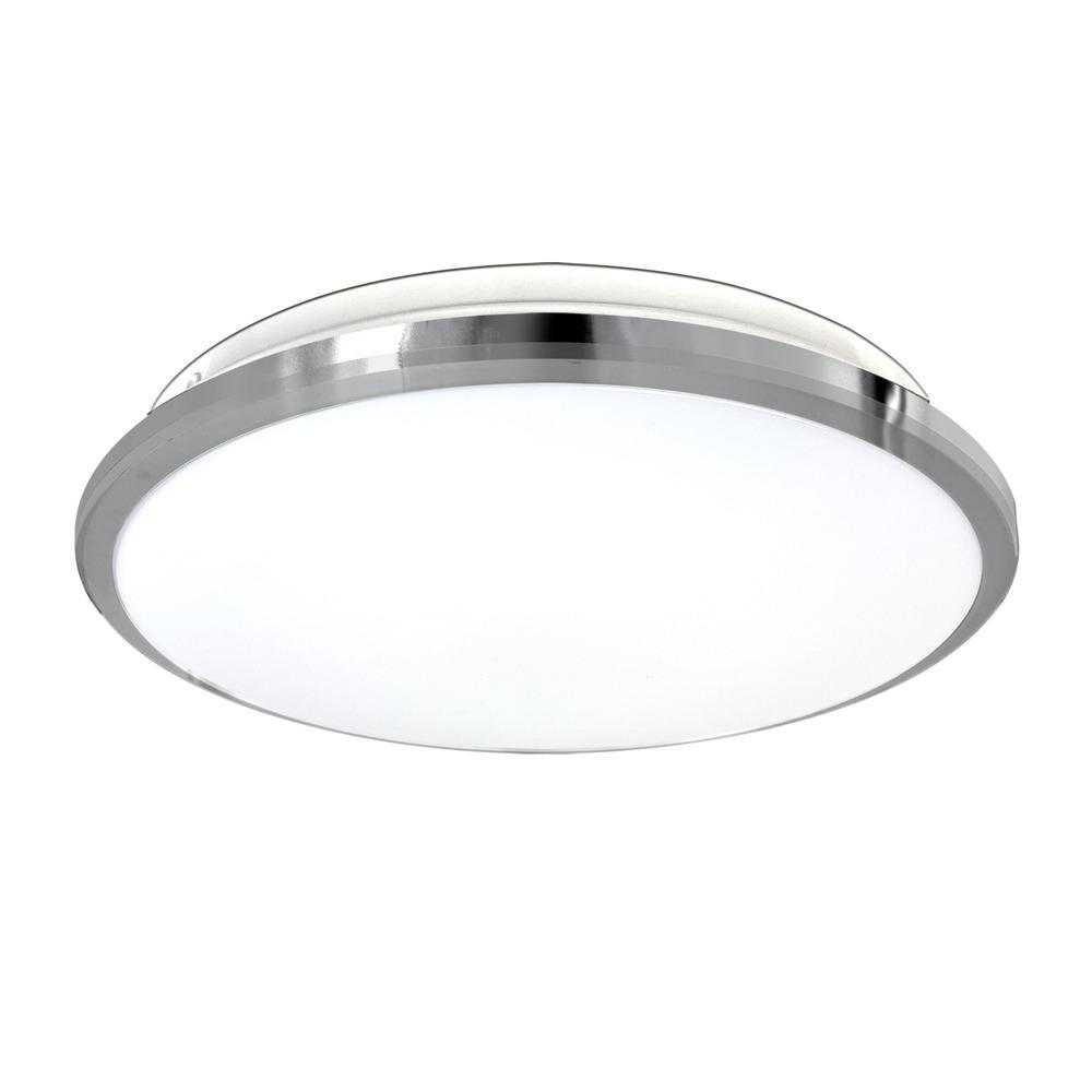 Avista Slim Flush Mount 11" Chrome -LED