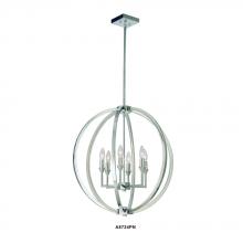 Avista Lighting Inc A8724PN - Avista Middleton 25" Chandelier Polished Nickel