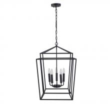 Avista Lighting Inc A8856BK - Avista Clarkson 27" Chandelier Black