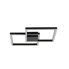 Avista Lighting Inc F2712BK - Avista Square Flush Mount Black -LED