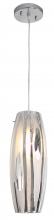 Varaluz AC1070 - Chroman Empire 1-Lt Mini Pendant - Chrome