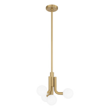 Thesis 207356A - 4L Convertible Pendant Light / Luminaire suspendu convertible 4L