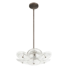 Thesis 207307A - 4L Convertible Pendant Light / Luminaire suspendu convertible 4L