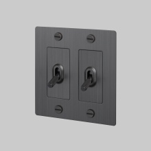 Buster and Punch NTG-093823 - 2G TOGGLE / CROSS / WITHOUT LOGO / SMOKED BRONZE