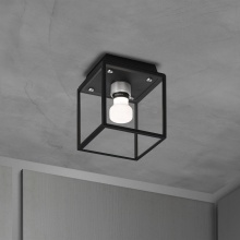 Buster and Punch NCA-473536 - CAGED WET / CEILING / CROSS / SMALL / BLACK / STEEL