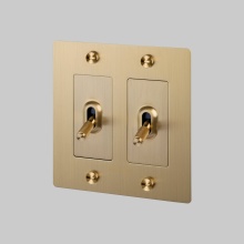 Buster and Punch NTK-053429 - 2G TOGGLE / CROSS / WITH LOGO / BRASS