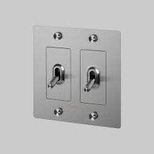 Buster and Punch NTK-073431 - 2G TOGGLE / CROSS / WITH LOGO / STEEL