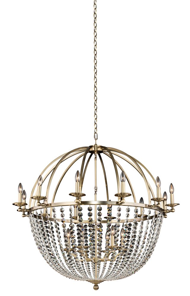 Pendolo 12 Arm Orb Chandelier (6+12 Light)