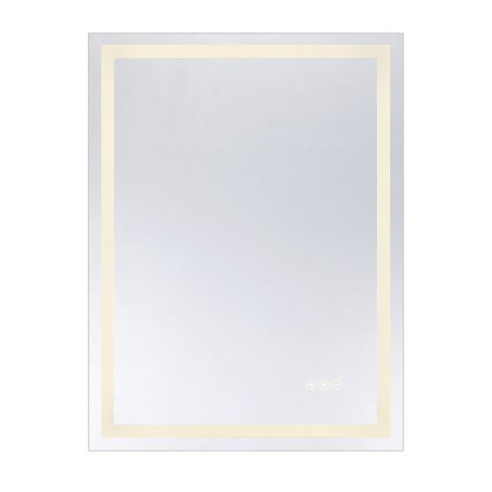 Beckett LED Rectangle Frontlit and Backlit Mirror