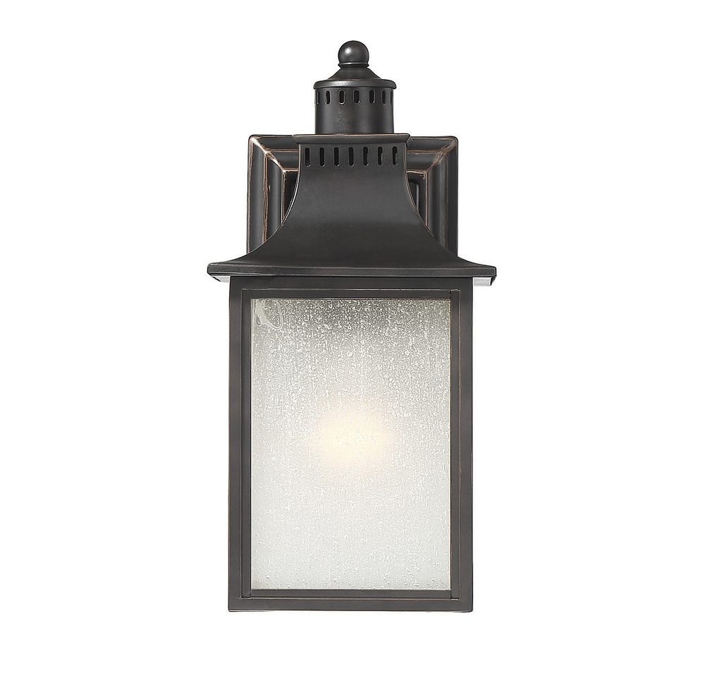 Monte Grande 1-Light Outdoor Wall Lantern in Slate