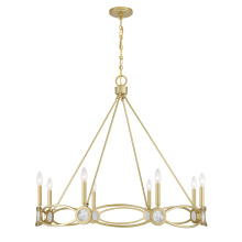 Savoy House 1-4102-8-328 - Minette 8-Light Chandelier in Spun Gold