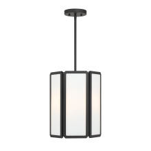 Savoy House 7-1700-3-89 - Leeds 3-Light Pendant in Matte Black