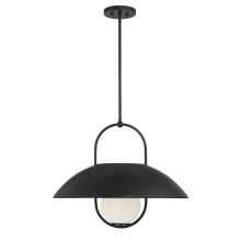 Savoy House 7-3070-1-89 - Lehigh 1-Light Pendant in Matte Black