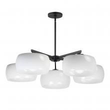 Maxim 26145WTBK - Glazed-Chandelier
