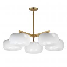 Maxim 26145WTNAB - Glazed-Chandelier