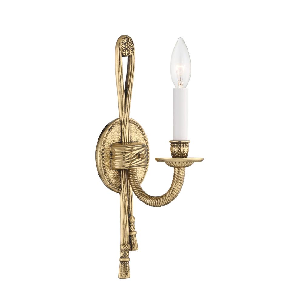 Lexsi 4.5'' Olde Brass Sconce