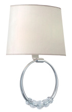 Crystorama 8001-PN - Mirage 10'' Polished Nickel Sconce