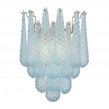 Crystorama OLL-6002-AG-BL - Ollie 14'' Aged Brass Sconce