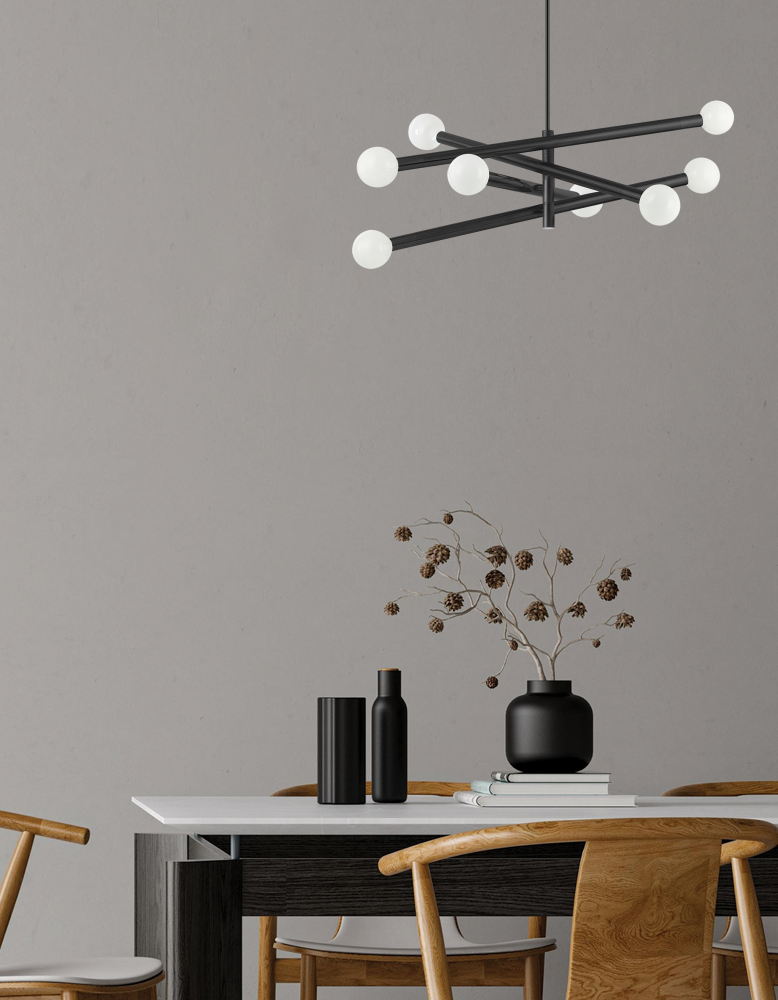 8LT Chandelier, MB