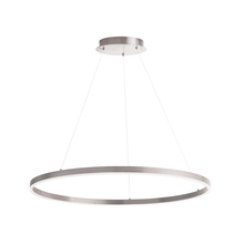 Dainolite CIR-3263C-SV - 63W Chandelier, SV w/ FR Acrylic Diffuser