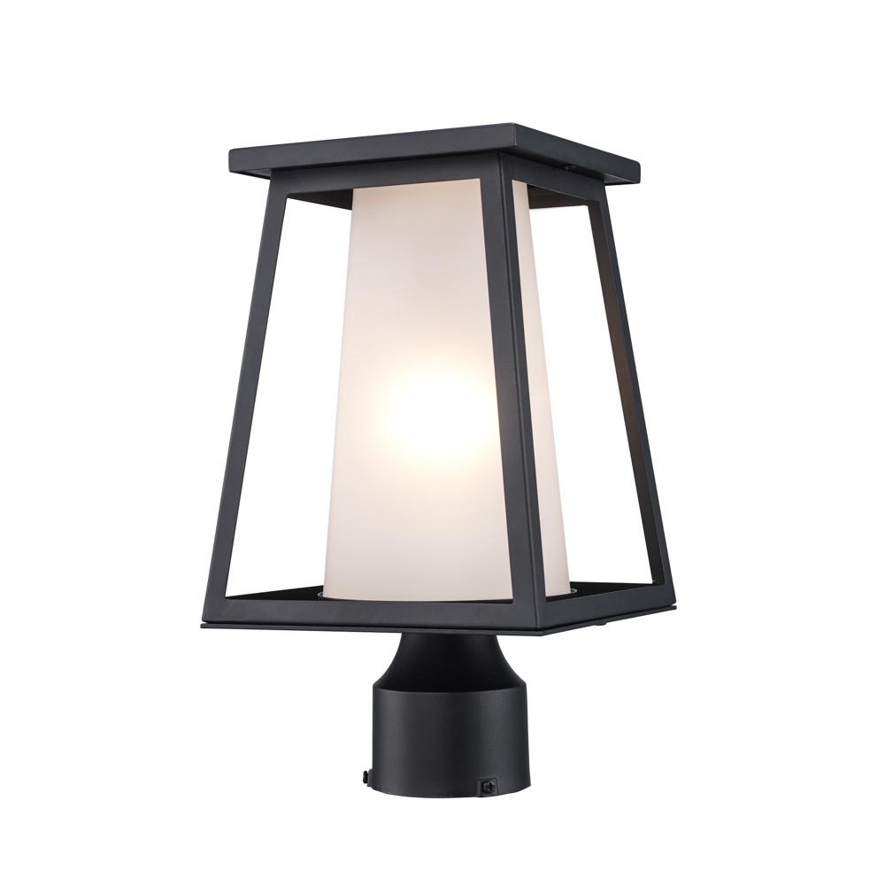 Kingsbury Post Lanterns Black