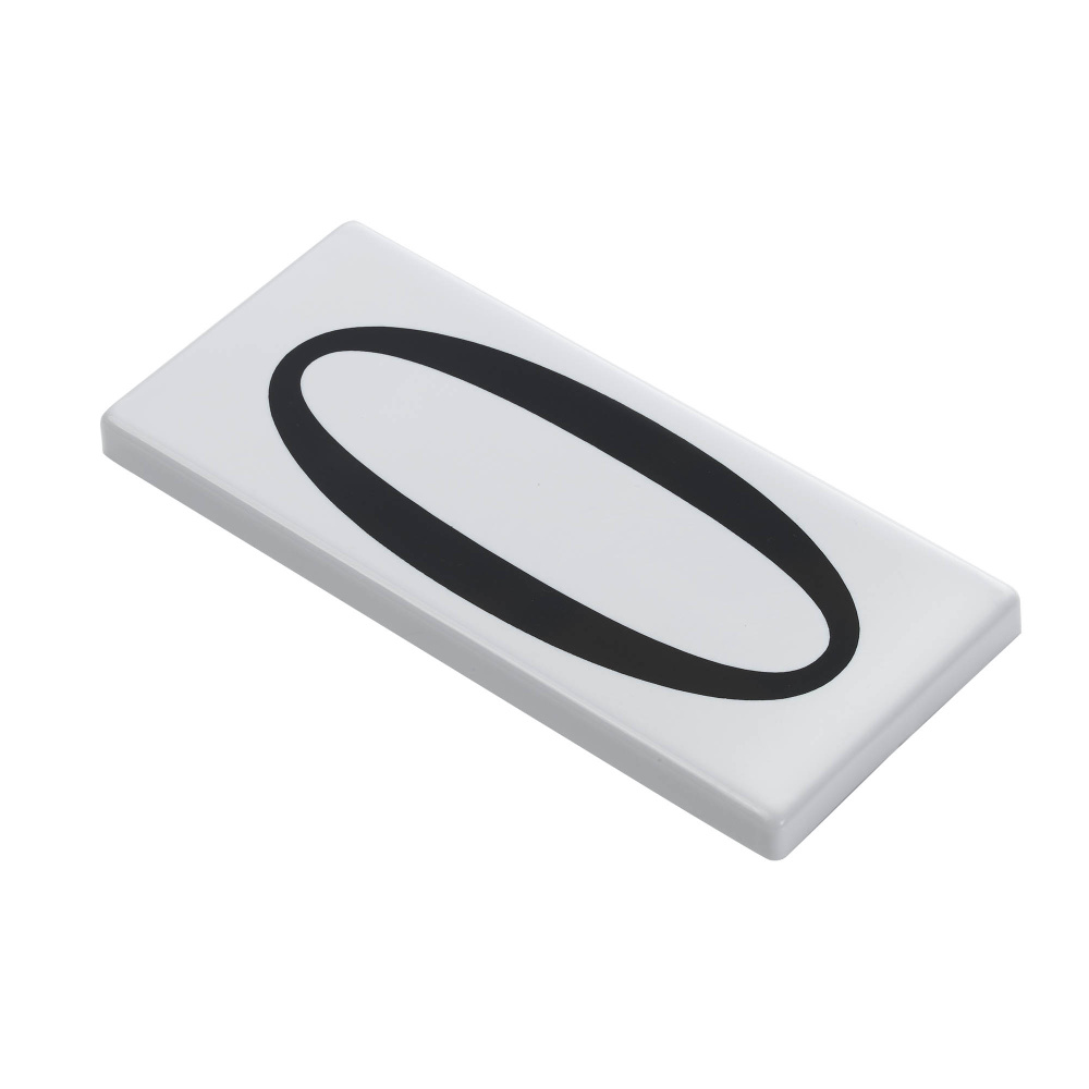 0 PLASTIC ADDRESS TILE FOR ADR-100