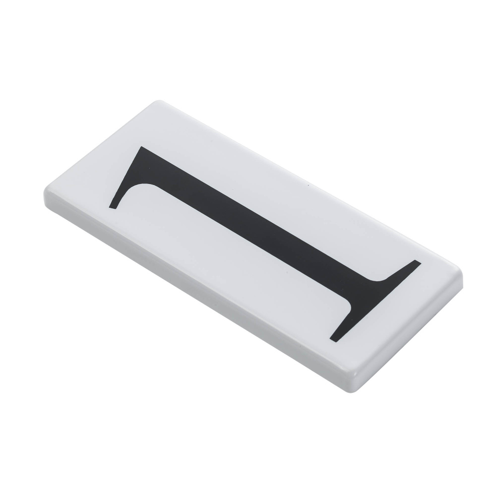 1 PLASTIC ADDRESS TILE FOR ADR-100
