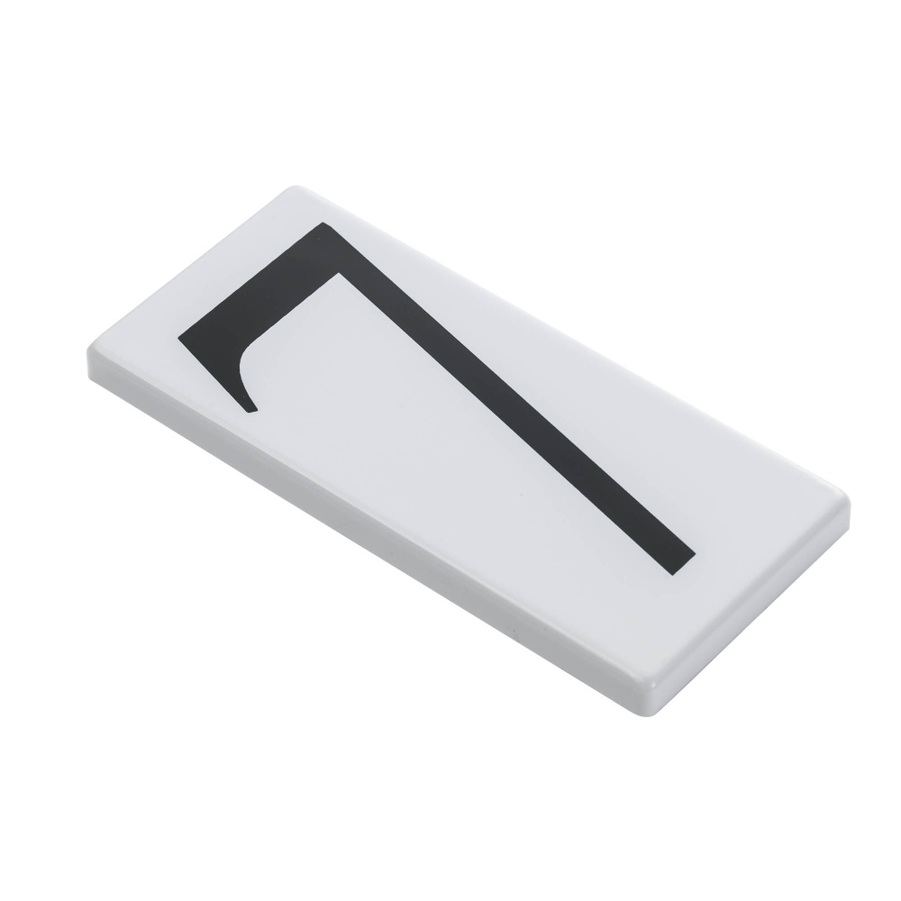 7 PLASTIC ADDRESS TILE FOR ADR-100