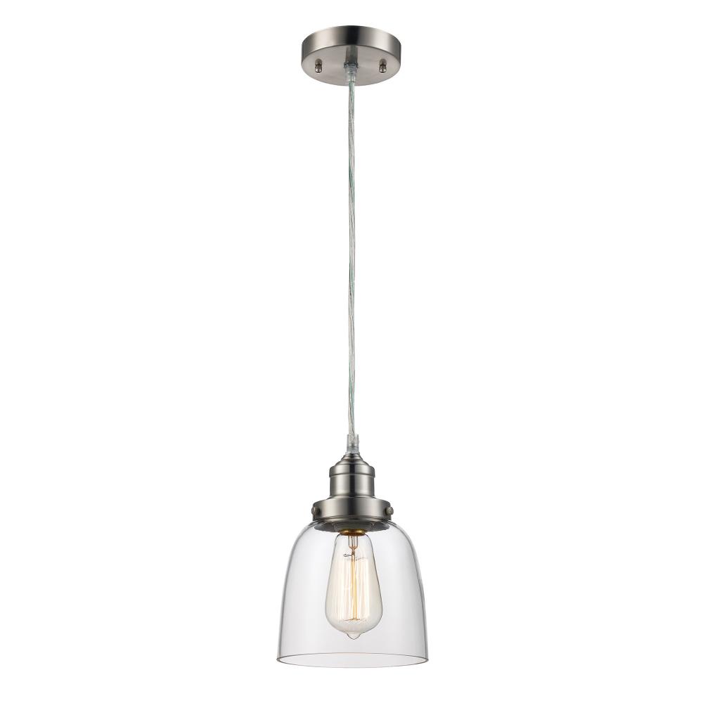 1LT PENDANT-EDISON BULB-BN
