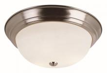 Trans Globe 13719 BN - Bowers 15" Flushmount