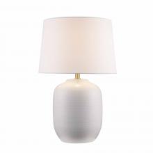 Trans Globe RTL-9156 WH - Fjord 1 - Light Table Lamp