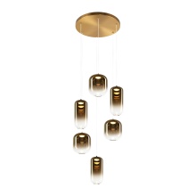 Matteo Lighting C37406AGAG - Refrax Pendant