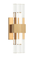 Matteo Lighting S06913AG - KRUSTALLOS Wall Sconce