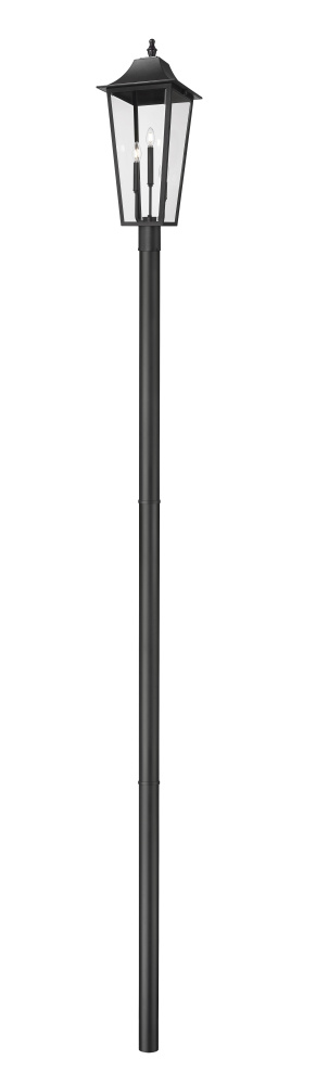3 Light Outdoor Post Mount Fixture