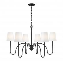 Z-Lite 4505-6MB - 6 Light Chandelier