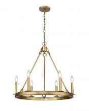 Z-Lite 482R-6OBR - 6 Light Chandelier