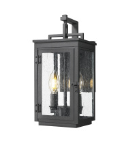 Z-Lite 5019S-BK - 2 Light Outdoor Wall Light