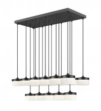Z-Lite 827P6-17L-MB-LED - 17 Light Linear Chandelier
