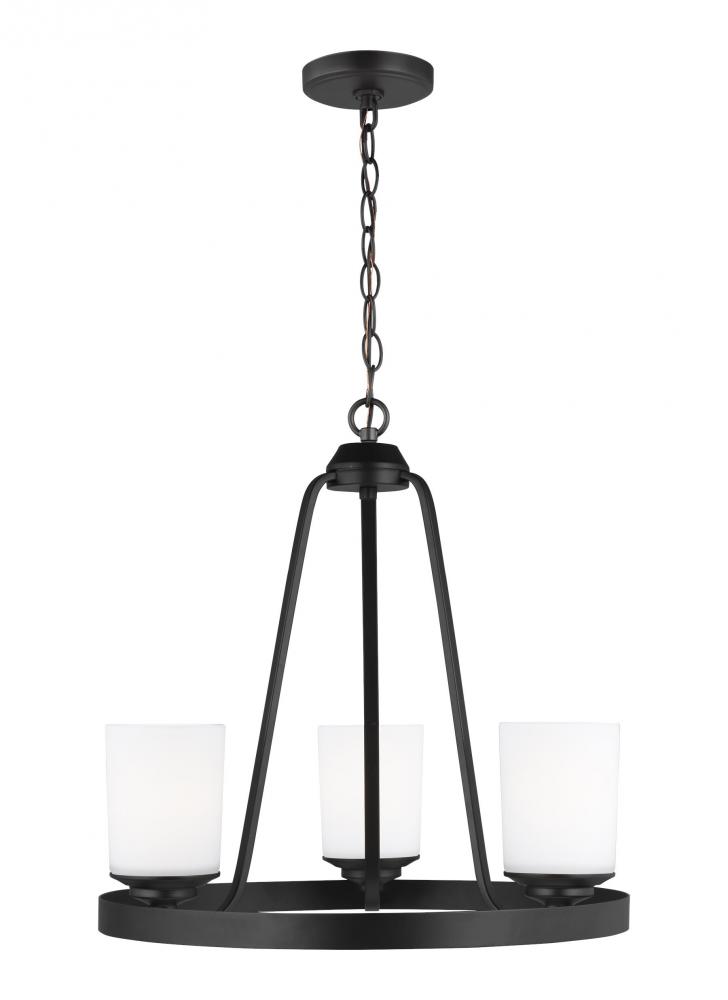 Kemal Three Light Chandelier
