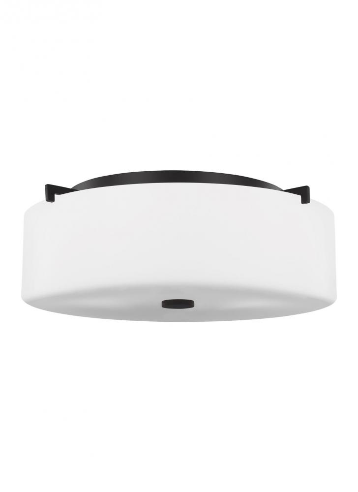 Sunset Drive Large Three Light Flush Mount