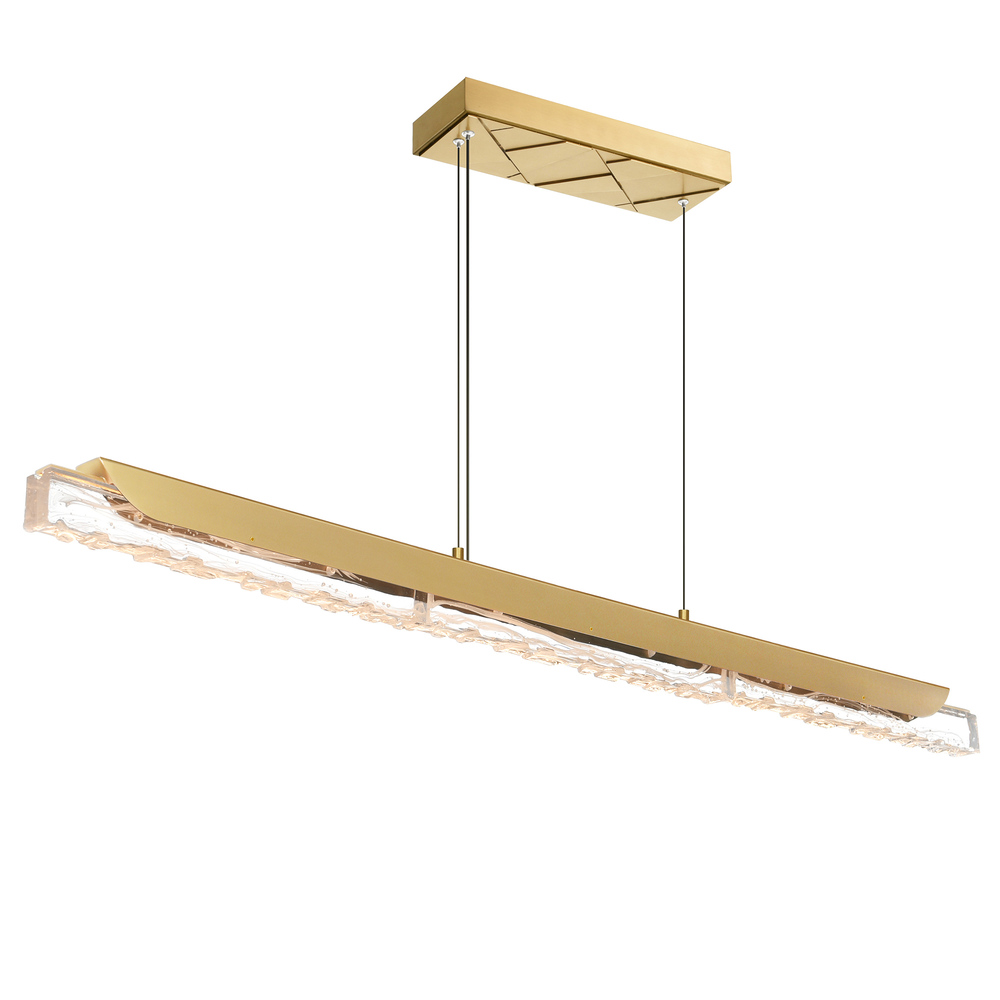 Valira Integrated LED Brass Chandelier