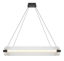 Eurofase 50052-028 - NEONESS-CHD-4LT-34IN-BK-CL