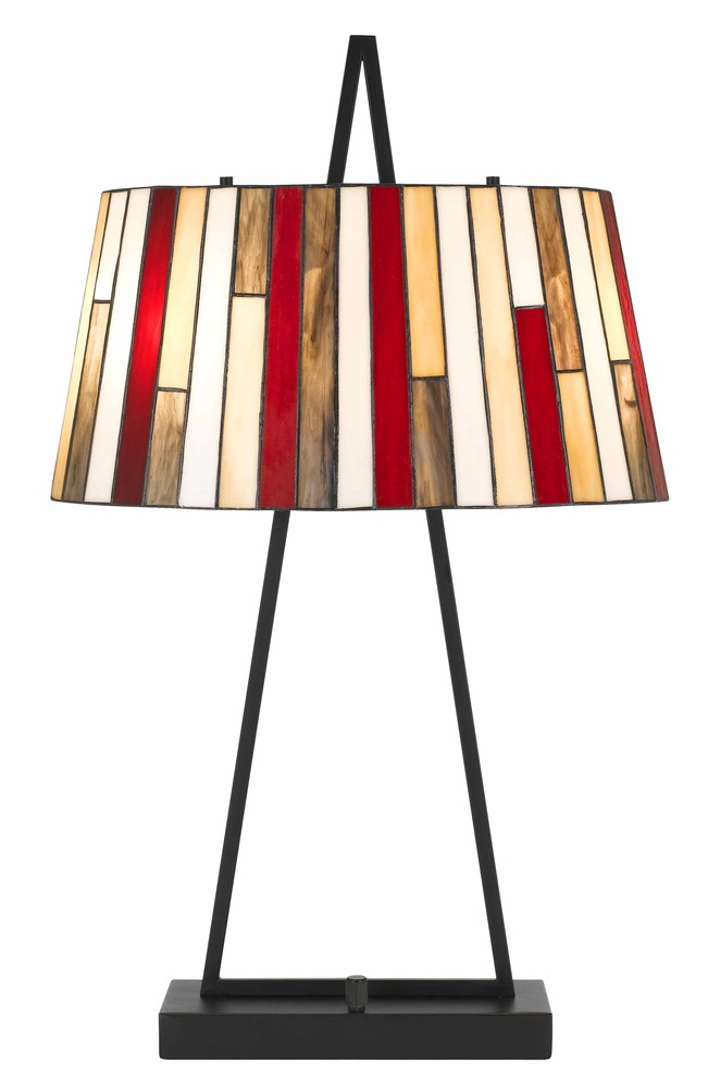 60W X 2 Tiffany Table Lamp