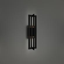 Modern Forms Canada WS-W78520-30-BK - Gander Outdoor Wall Sconce Light