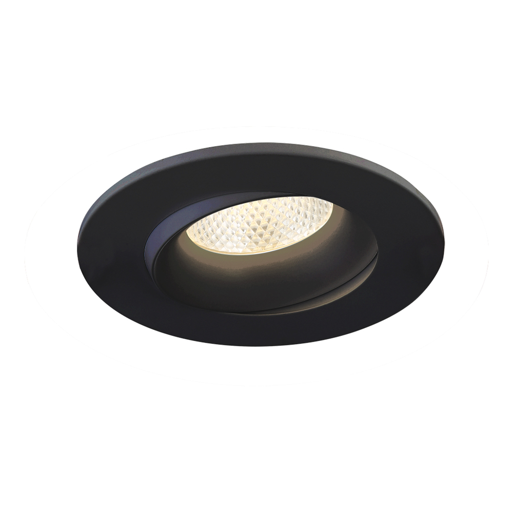 LED Rec, 3.5in, Rgss, 12w, 30k, Blk