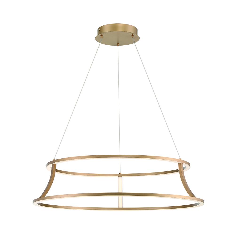 Cadoux 1 Light Chandelier in Gold